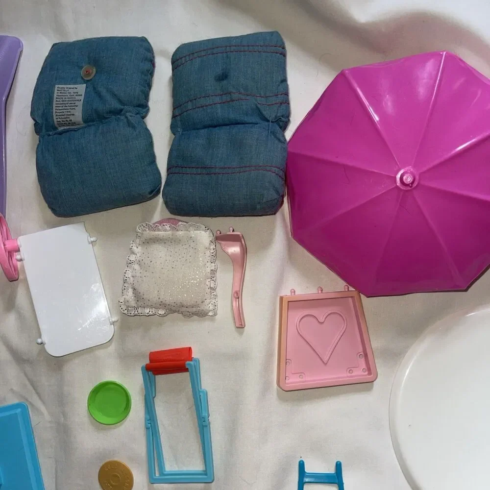 VTG Barbie Playsets 1990s 80s Car Arco Dinner For Two Dance Magic Sweet Roses